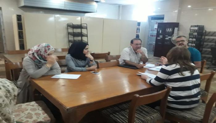 The Central Library organizes a workshop on preparing the monthly report